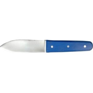 Couteau Coquille Saint Jacques manche Bleu