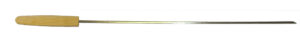BROCHETTE INOX MANCHE BOIS - 2.90 EUR