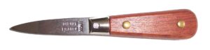 COUTEAU A HUITRES LANCETTE PRO MANCHE BOIS - 14.50 EUR