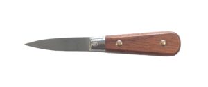 COUTEAU A HUITRES LANCETTE PRO MANCHE BOIS GH33P