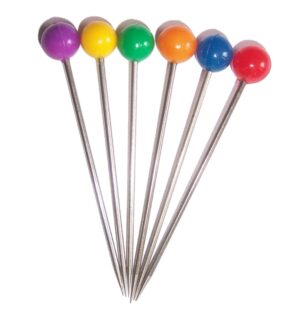 PIC BIGORNEAUX / PIC APERITIF / PIC ESCARGOTS INOX BOULE COULEUR REF. GZ908