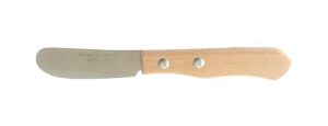 Couteau à TARTINER manche bois Hêtre Naturel