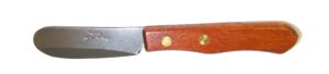 COUTEAU A TARTINER MANCHE BOIS - 4.80 EUR
